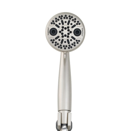 Oxygenics Oxygenics PowerFlow Brushed Nickel ABS Plastic 3 settings Handheld Showerhead 1.75 gpm 87446